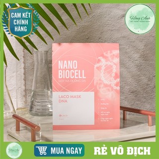 Mặt nạ sinh học NANO BIOCELL LACO lên men từ nước dừa tươi cho làn da mềm mại trắng hồng