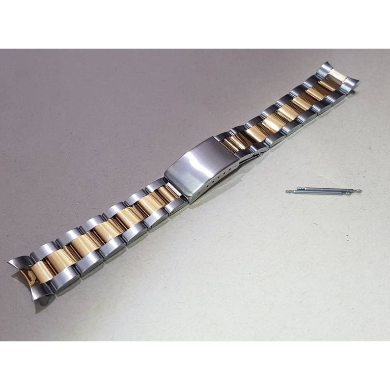 Cho Rolex daydate 13 17 19mm 20mm thép bạc bàn chải vàng cổ điển thép ngày chỉ Submariner Oyster STR