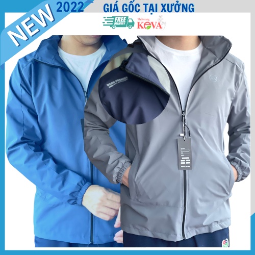 Áo Khoác Gió Nam Cao Cấp, Áo Khoác Dù Đẹp Giá Rẻ Thời Trang Hàn Quốc Vải Gió Tráng Bạc Chống Nước Có Mũ Rời, Keva