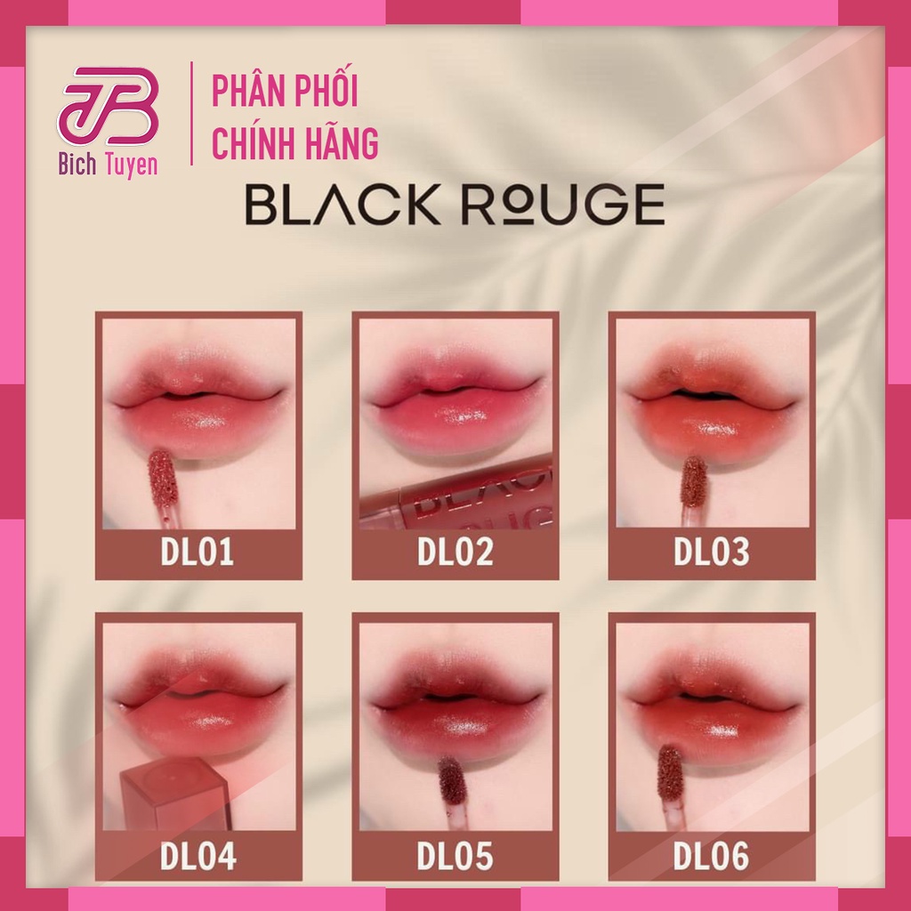 Son Black Rouge Double Layer Over Velvet - DL1-DL6 - Son môi BlackRouge ver DL BT Cosmetic