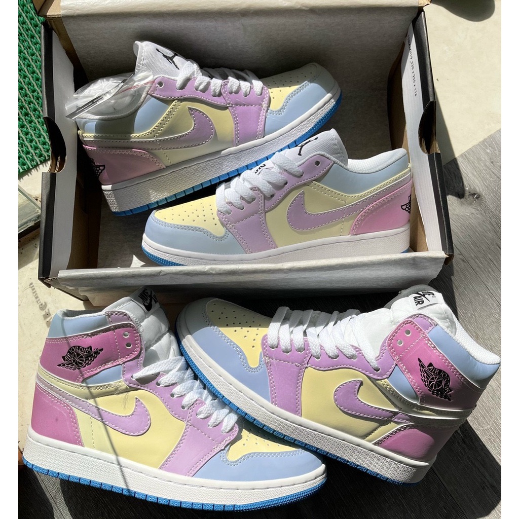 Giày Jordan 1 High cao cổ đổi màu khi ra nắng cao cấp full box