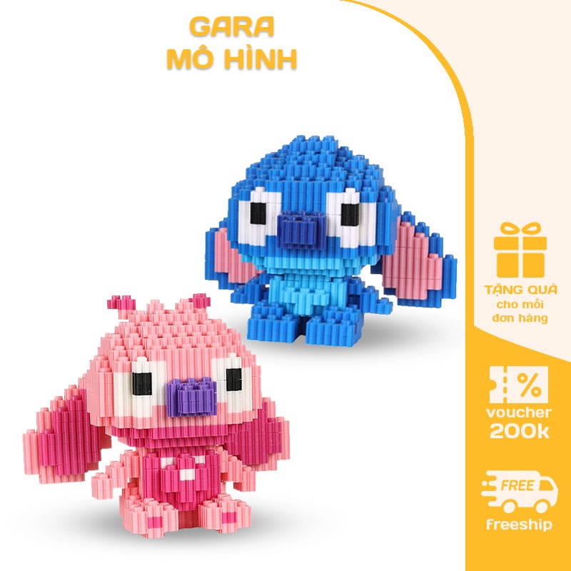 mô hình lắp ráp 3D decor trang trí, quà tặng lego bearbrick