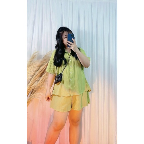 Set đũi cột lưng Bigsize Thuỳ Trangg 60-80kg