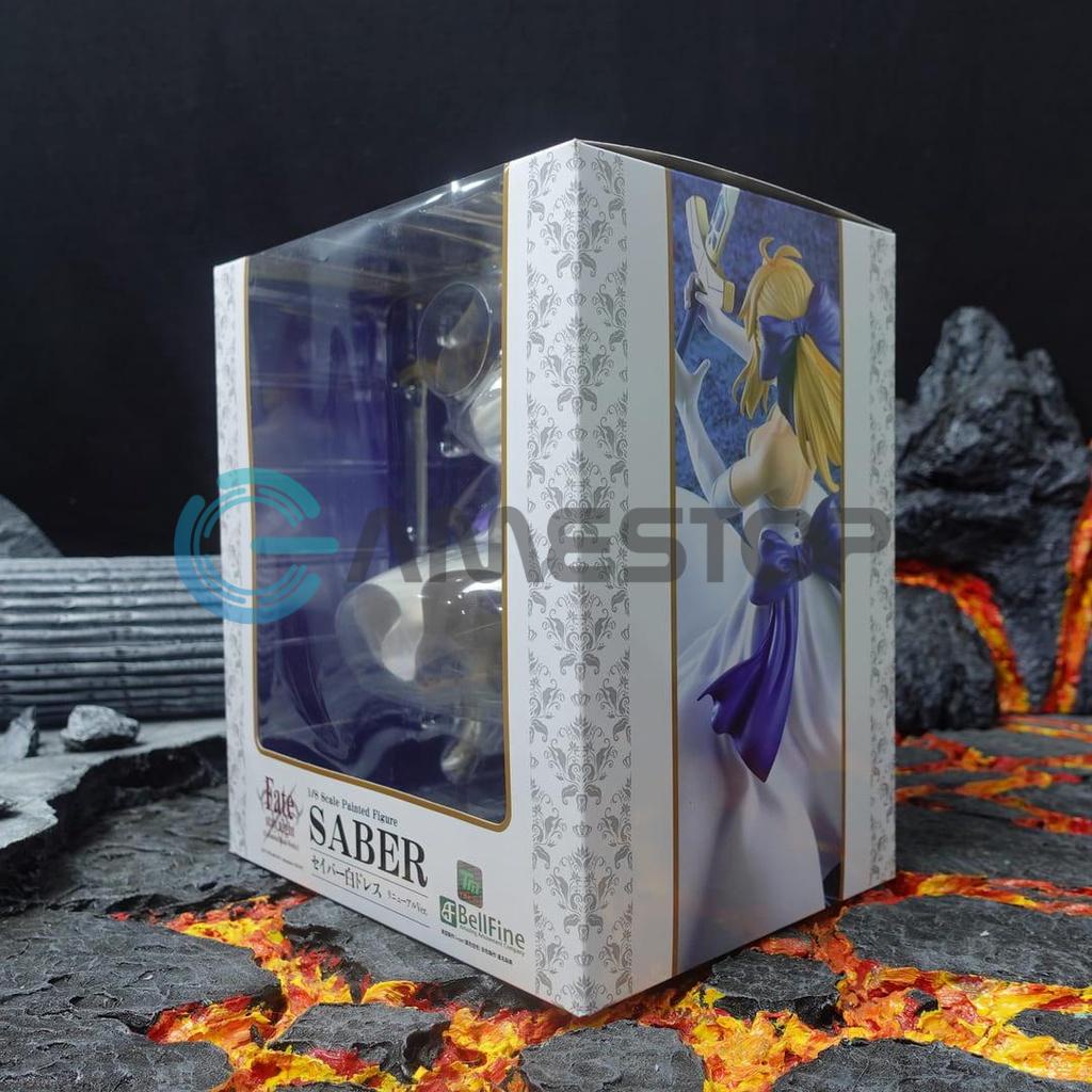 Bellfine Mô hình nhân vật Saber Altria Pendragon shiro dress ver dòng Fate Stay Night 1/8 scale figure 20cm FATEBF01