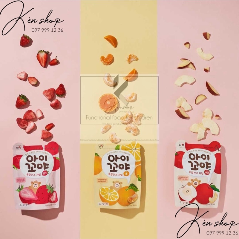Hoa quả sấy khô Namyang 12M+