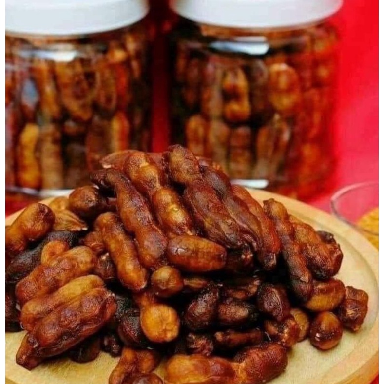 Me Lào kèm muối tôm hũ 500g