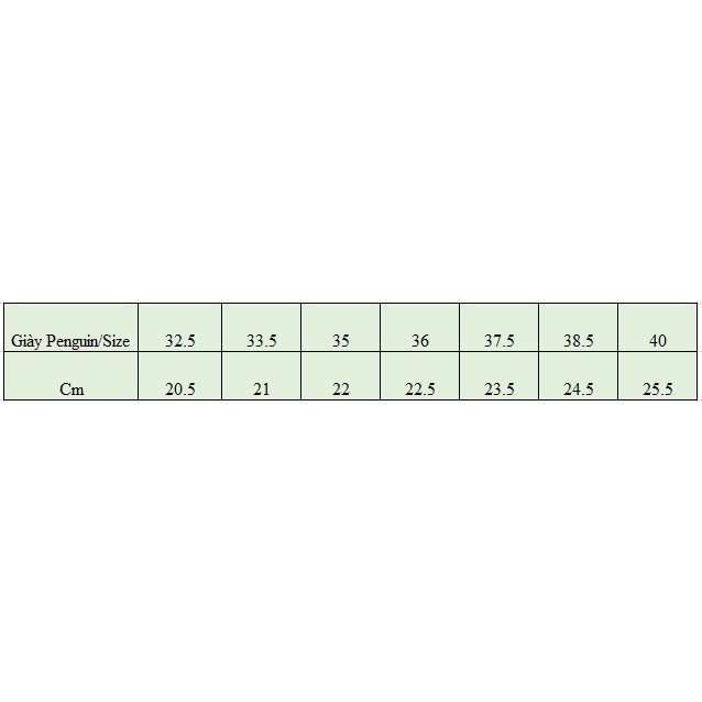 Giày Penguib dư xịn bé trai size đại
