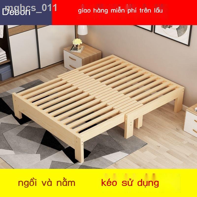 Sẵn)Sofa gỗ nguyên khối đơn giản và tiết kiệm phòng khách căn hộ ...