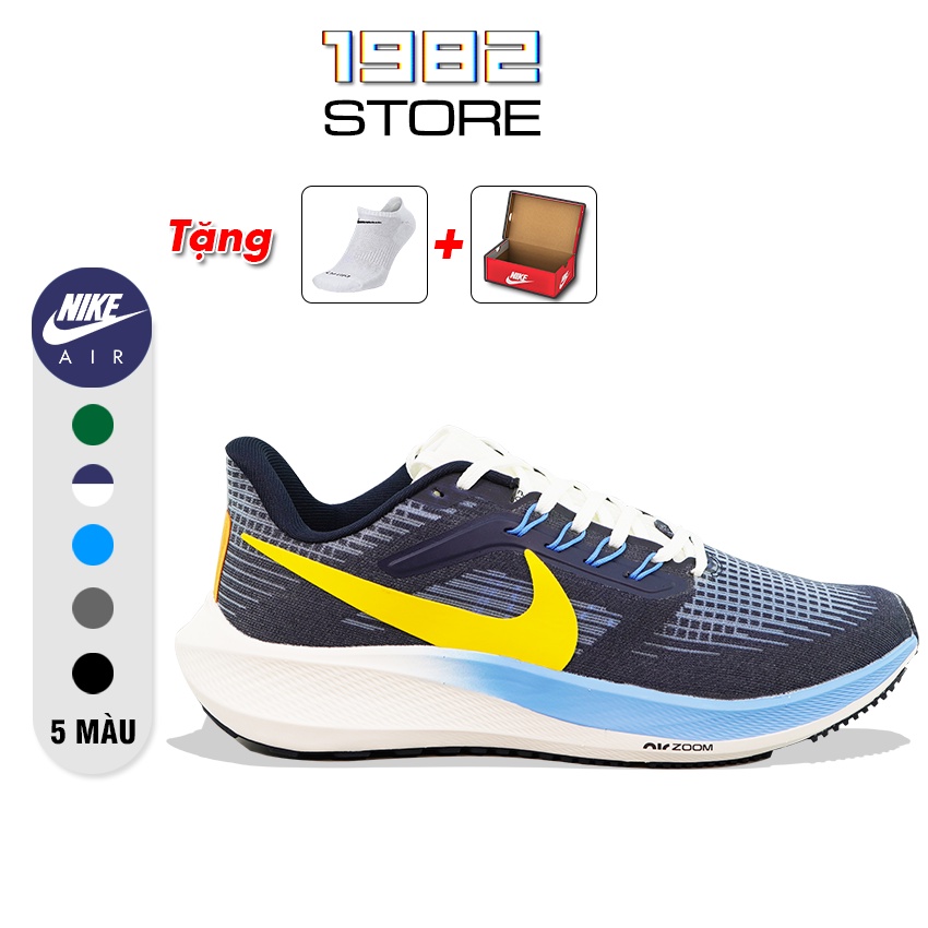 Giày thể thao nam nike zoom Pegasus 39 – Giày chạy bộ nam nữ cao cấp, mang thoáng khí & êm chân. full size 40 > 45