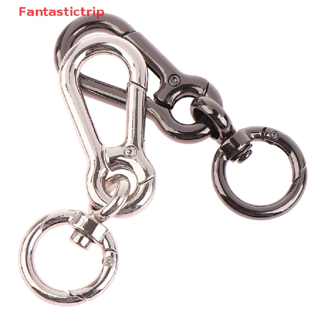 1 Móc Treo Chìa Khóa Bằng Thép Không Gỉ Chống Thất Lạc Mới