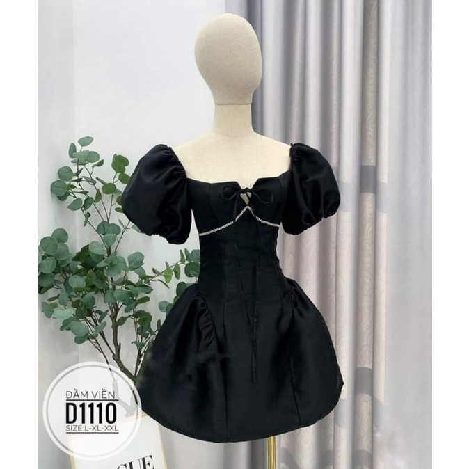 Đầm viền cườm