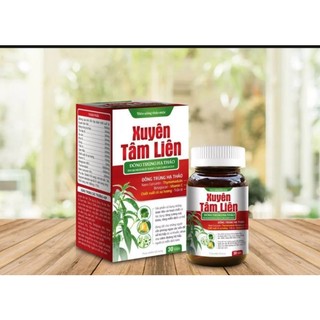 Viên uống thảo dược xuyên tâm liên - nấm lim xanh đông trùng hạ thảo nano gold
