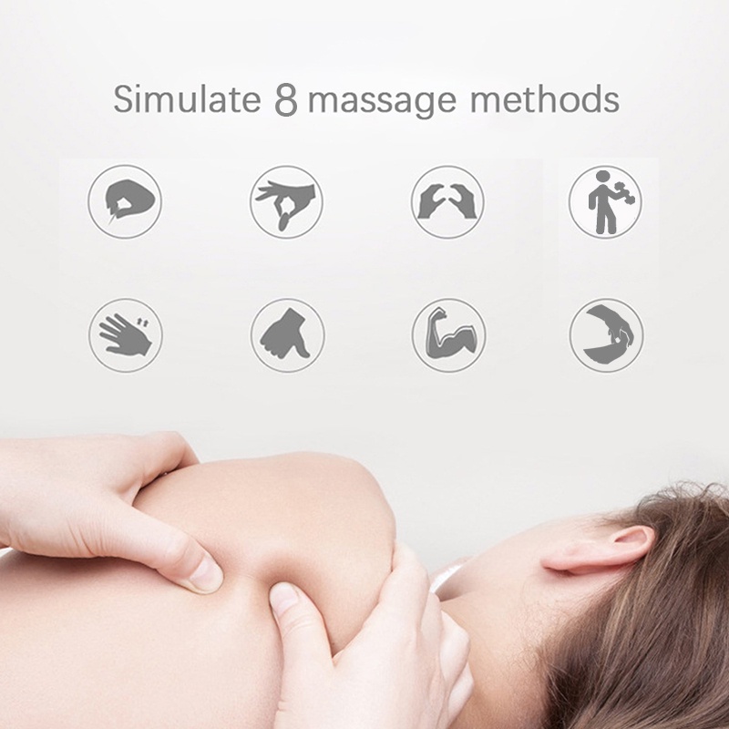 Máy Mát Xa Thư Giãn Cơ Lưng Vai Và Cổ Mini Bằng Điện