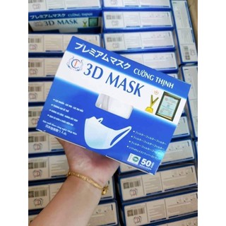 Khẩu trang 3D Cường thịnh set 10 cái