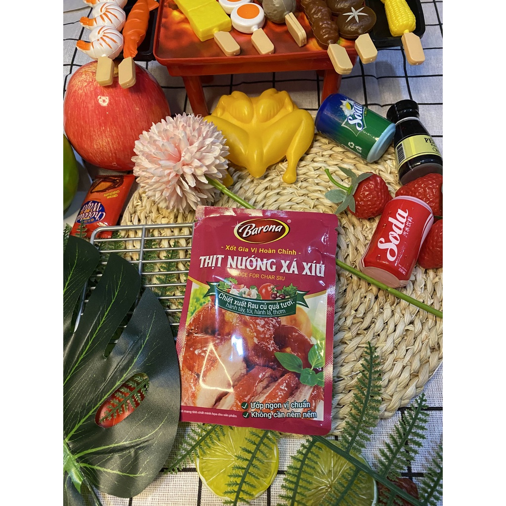 ￼Xốt Gia Vị Hoàn Chỉnh BARONA 80gr Không Cần Nêm Thêm Gia Vị