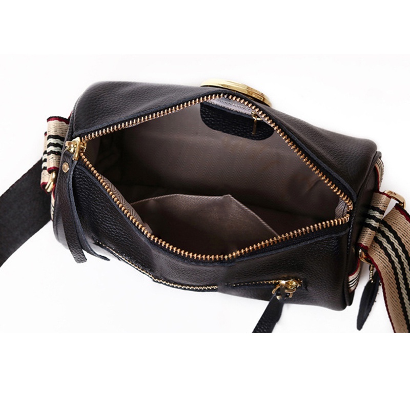 IELGY Túi Đeo Chéo Da Bò Nhiều Ngăn Thời Trang Đơn Giản Dành Cho Nữ