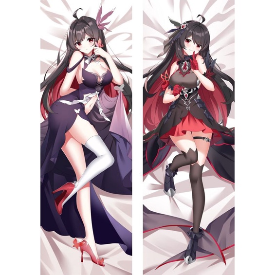 Vỏ Gối Ôm In Hình Nhân Vật Hoạt Hình Anime 3rd Seele Vollerei Dakim Sakura Cỡ 50 * 150CM