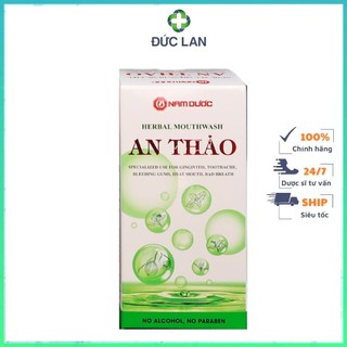 Nước súc miệng dược liệu an thảo 100ml làm sạch và khử mùi khoang miệng