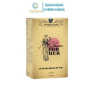 Charm for her – tăng cường nội tiết tố nữ, giảm các triệu chứng do thiếu hụt nội tiết tố