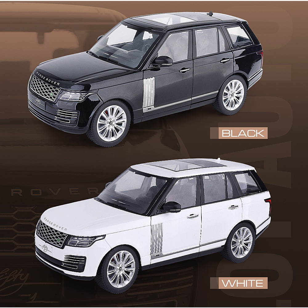 Mô hình xe ô tô Land Rover Range Rover tỷ lệ 1:18 khung hợp kim