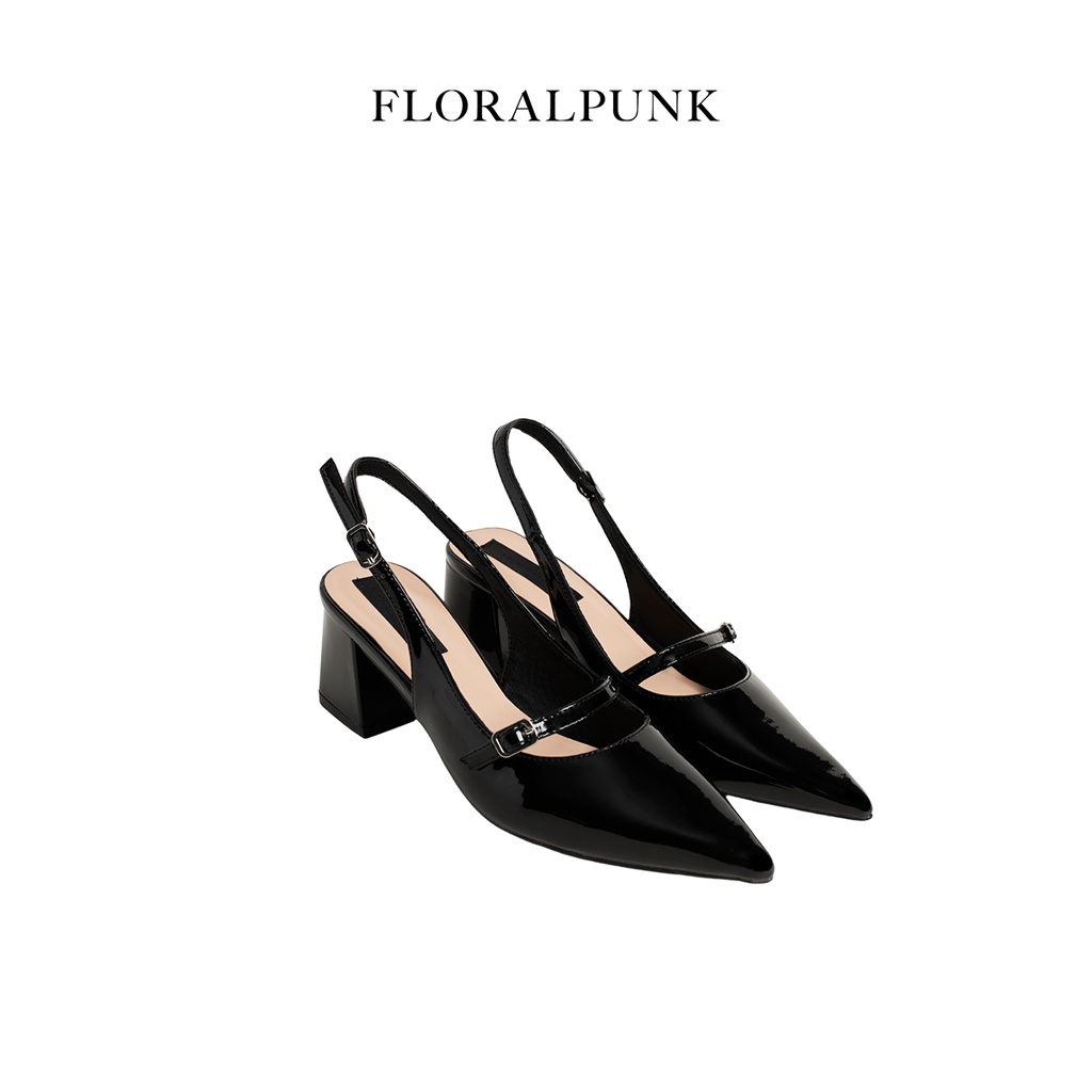 Giày Cao Gót Floralpunk Rachel Slingback Heels