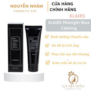 [Chính Hãng] Kem Dưỡng Phục Hồi Da Dầu Mụn Nhạy Cảm KLAIRS Midnight Blue Calming 60ml Mẫu Mới