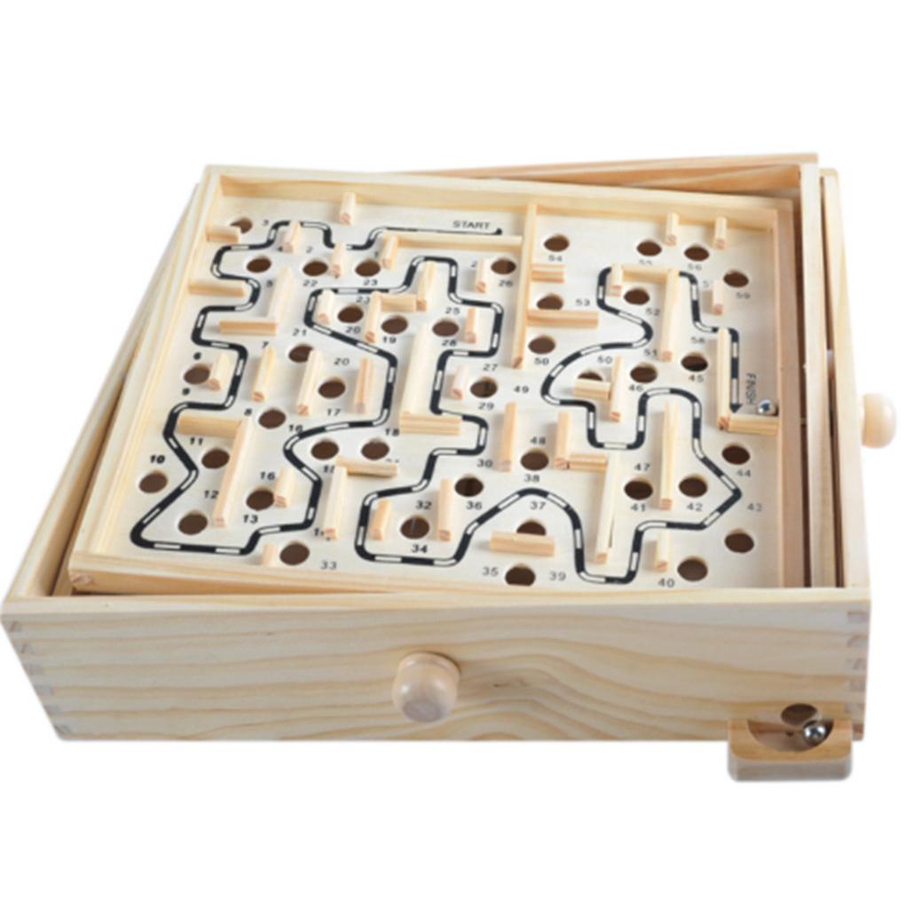 Bộ Đồ Chơi Mê Cung Bằng Gỗ Vui Nhộn Cho Bé