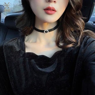 Vòng Cổ Choker đính Đá Sáng