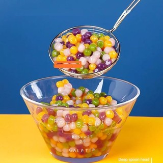 Vợt Lưới Múc Trân Châu, thạch topping