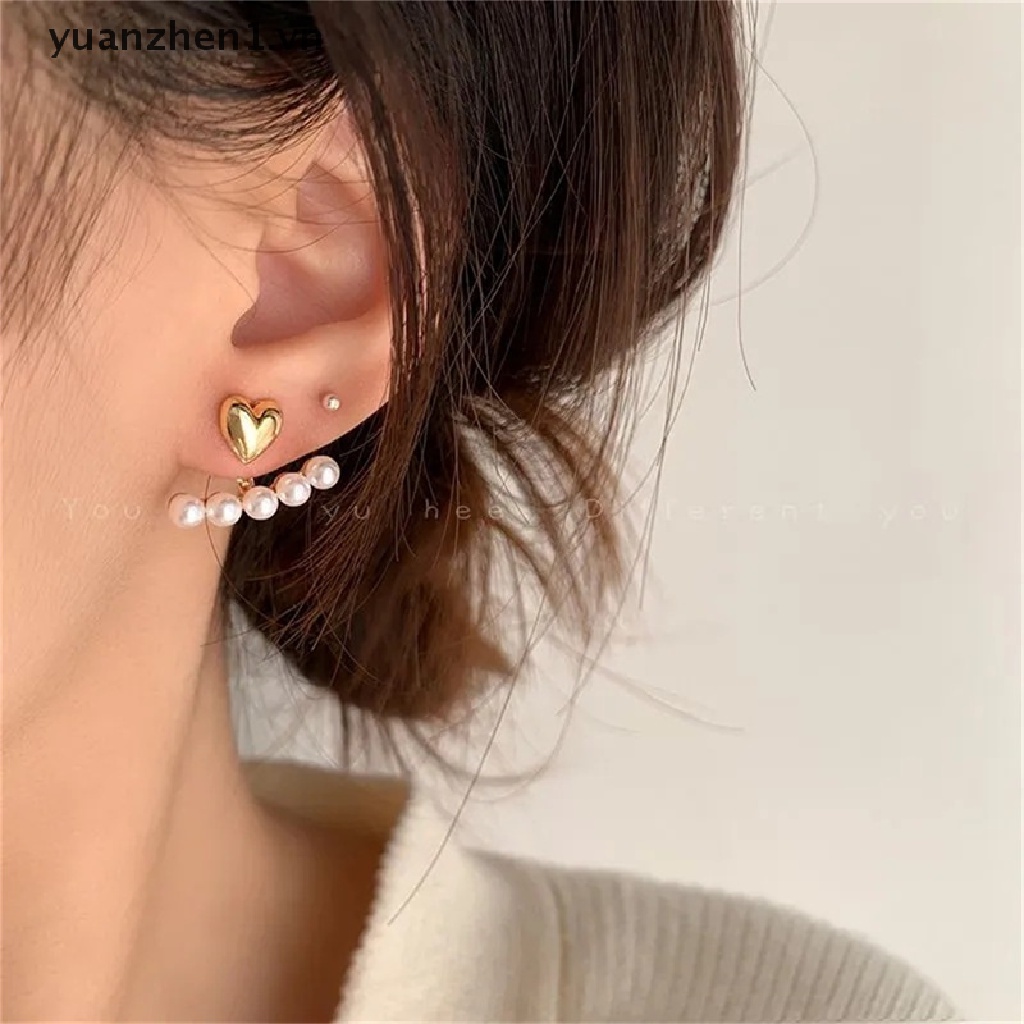 Phụ Kiện Ngọc Trai Treo Trang Trí Hình Trái Tim Năm 2022