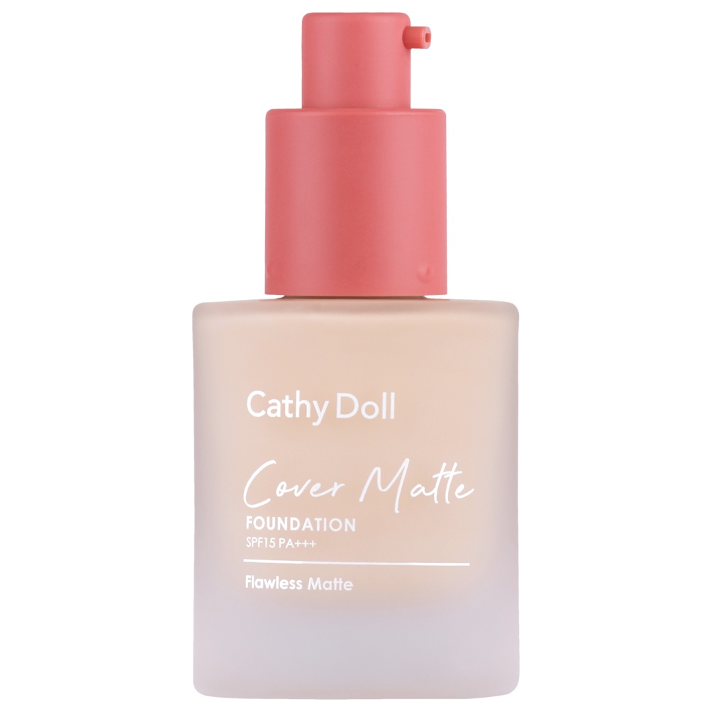 Kem Nền Mịn Lì Cathy Doll Cover Matte Foundation Spf 15 Pa +++ 30g