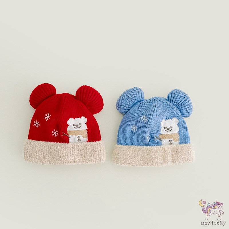 Mũ Dệt Kim Bảo Vệ Tai Phong Cách Hàn Quốc Dành Cho Bé Trai Và Bé Gái