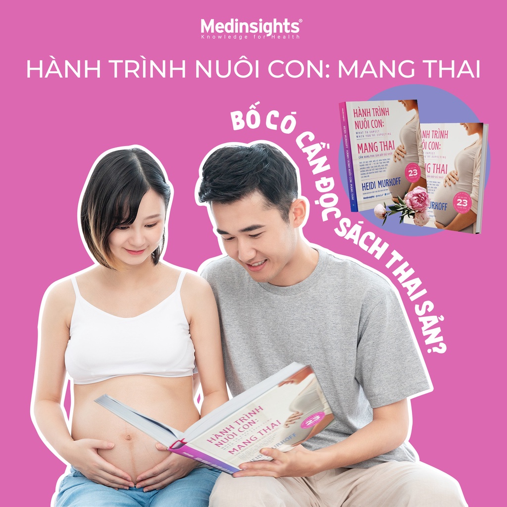 Sách - Hành Trình Nuôi Con Mang Thai - Cẩm Nang Thai Sản Đầy Đủ Nhất 699K