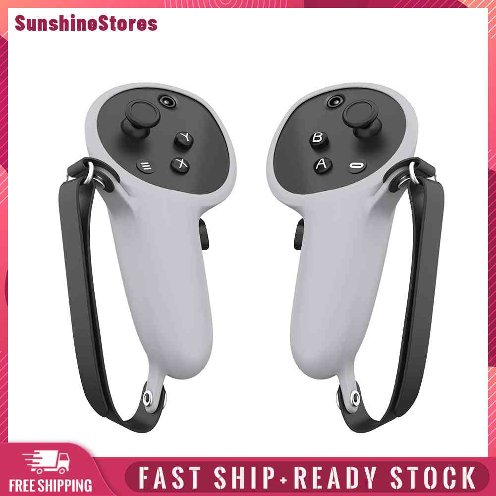 Mua sắm❤Bộ 2 Vỏ Bọc Silicon Cho Tay Cầm Chơi Game Meta Quest Pro VR