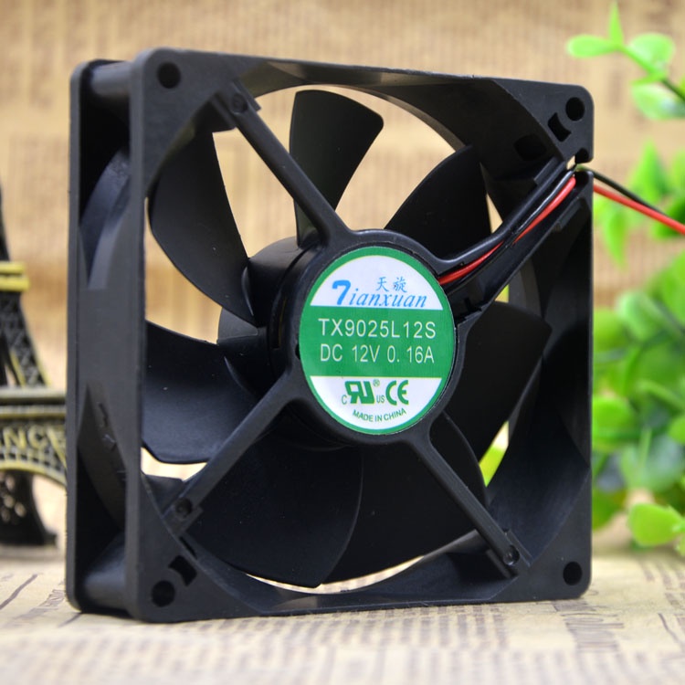 Quạt làm mát Tianxuan TX9025L12S 12V 0,16A 9CM 9025 9CM