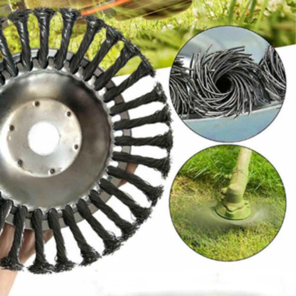 Đầu Cắt Cỏ 6 / 8 Inch Bằng Sợi Thép Tiện Dụng Cho Sân Vườn