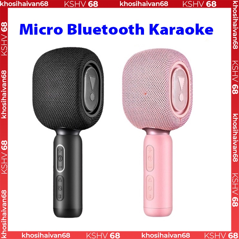 Micro Karaoke Bluetooth KMC500 Phiên Bản Thần Tượng, Kèm Loa Cao Cấp, Chất Lượng Âm Thanh Trong