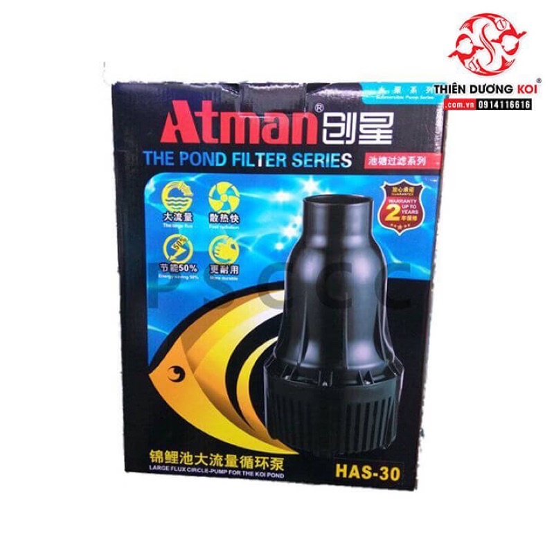 MÁY BƠM HỒ CÁ ATMAN TẠT