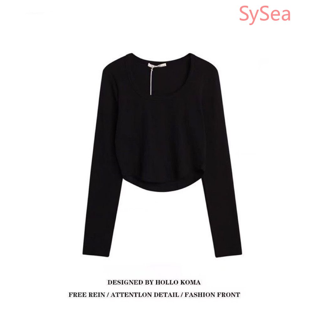 Áo Kiểu Tay Dài Dáng Ôm Thời Trang Mùa Thu Cho Nữ