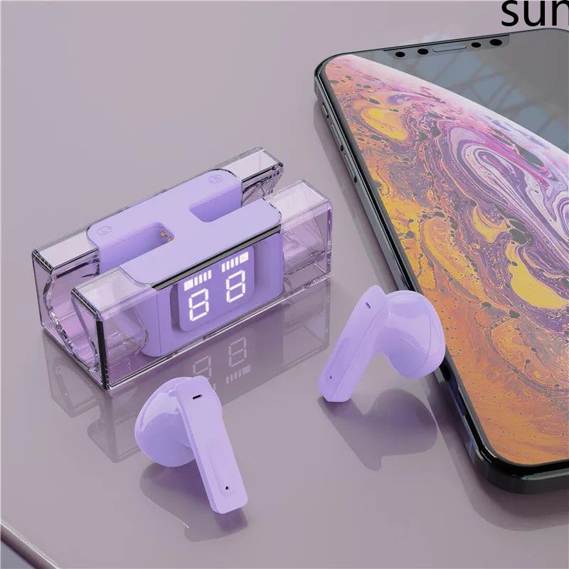 E90 Tws Bluetooth 5.3 Tai Nghe Không Dây Tai Nghe Có Mic Điều Khiển Cảm Ứng Tai Nghe Nhét Tai Tai Nghe Chơi Game Cho Iphone Xiaomi-Mặt Trời. Vn
