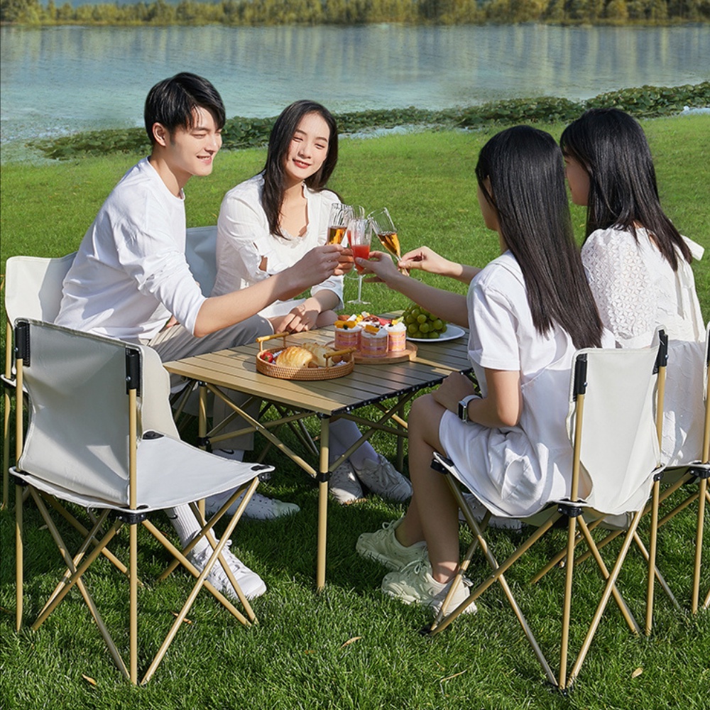 Bộ Bàn Ghế Gấp Gọn Tiện Lợi Dễ Mang Theo Khi Đi Cắm Trại, Bàn Ghế Xếp Dã Ngoại Picnic Ăn Uống Cùng Gia Đình | BigBuy360 - bigbuy360.vn