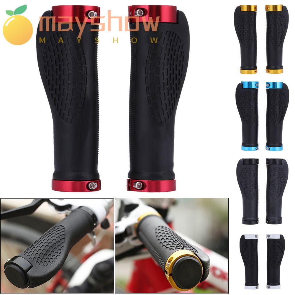 Cặp vỏ bọc tay lái xe đạp bằng cao su chống trượt nhiều màu tùy chọn