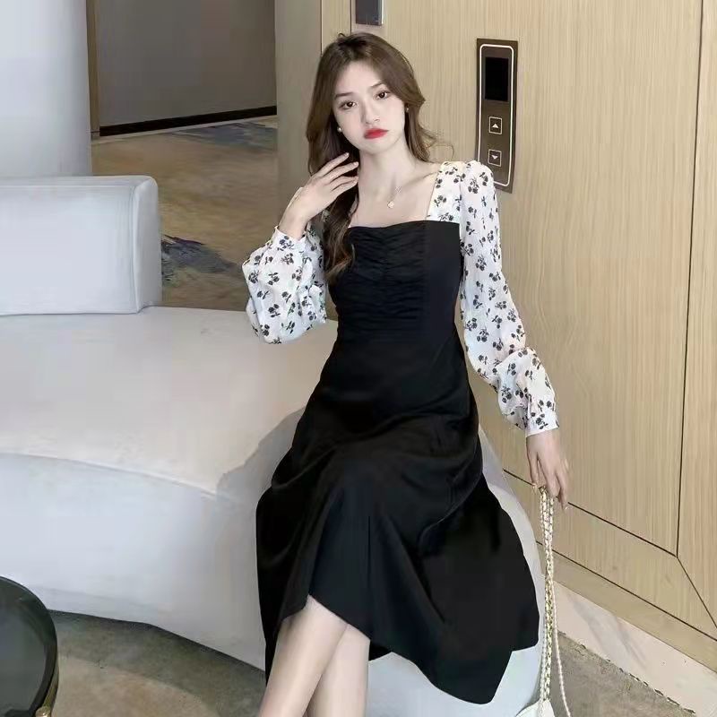 Đầm Dài Cổ Búp Bê Phong Cách Thời Trang Mới 2022