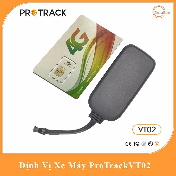 Định vị Gps dành cho Ô tô - Xe máy - Xe điện Protrack VT02