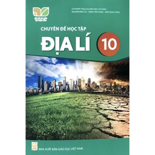  Sách Chuyên đề học tập địa lí 10- Kết nối tri thức  bán kèm 1 túi tote đeo vai vải canvas dày dặn  