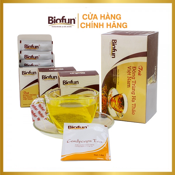 Trà Đông Trùng Hạ Thảo Việt Nam Biofun - Thanh Lọc, Thải Độc Cơ Thể