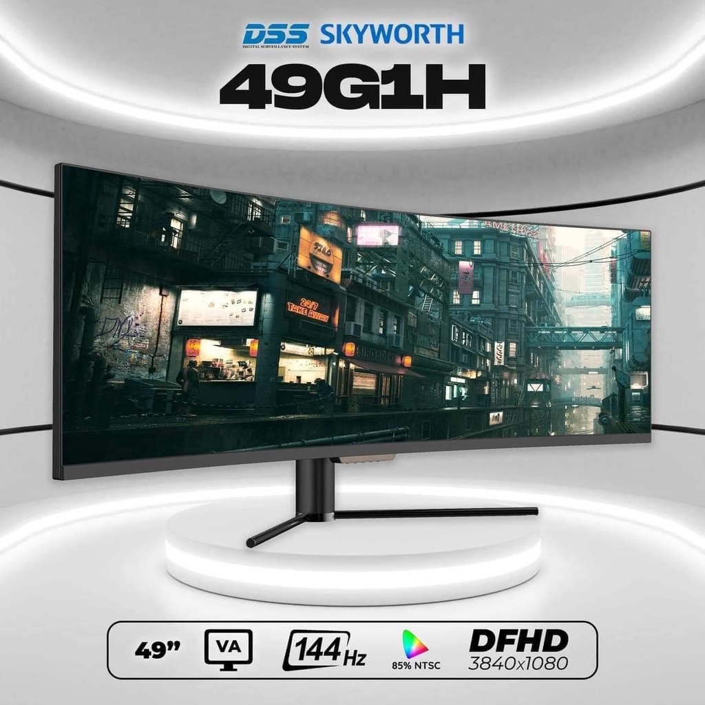 Màn hình vi tính cong 49-inch SKYWORTH 49G1H