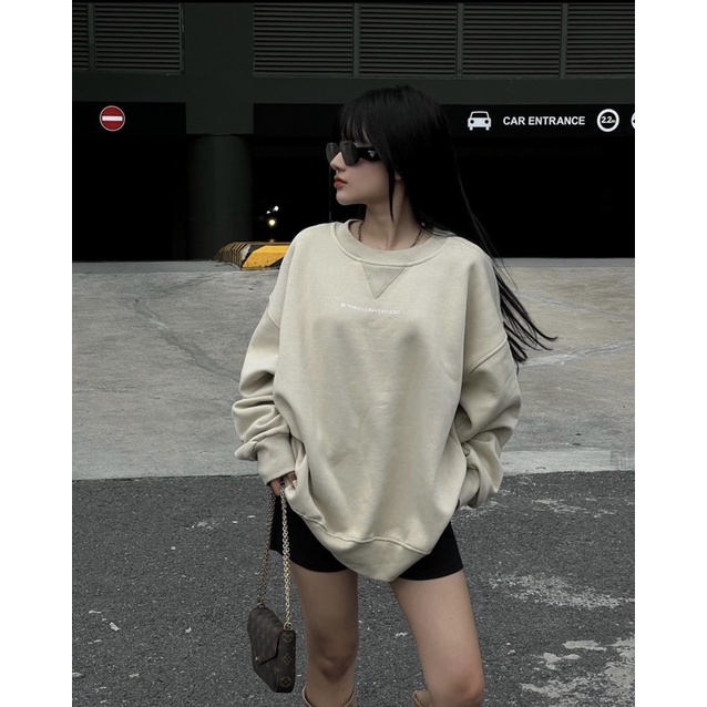 ÁO NỈ DÀI TAY THEFLUSH TFL GENEROSITY SWEATER