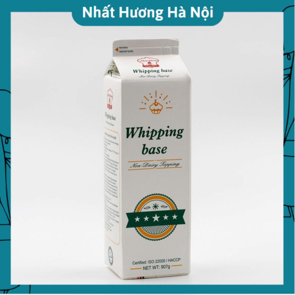 Kem Whipping Base Nhất Hương - Kem Pha Chế