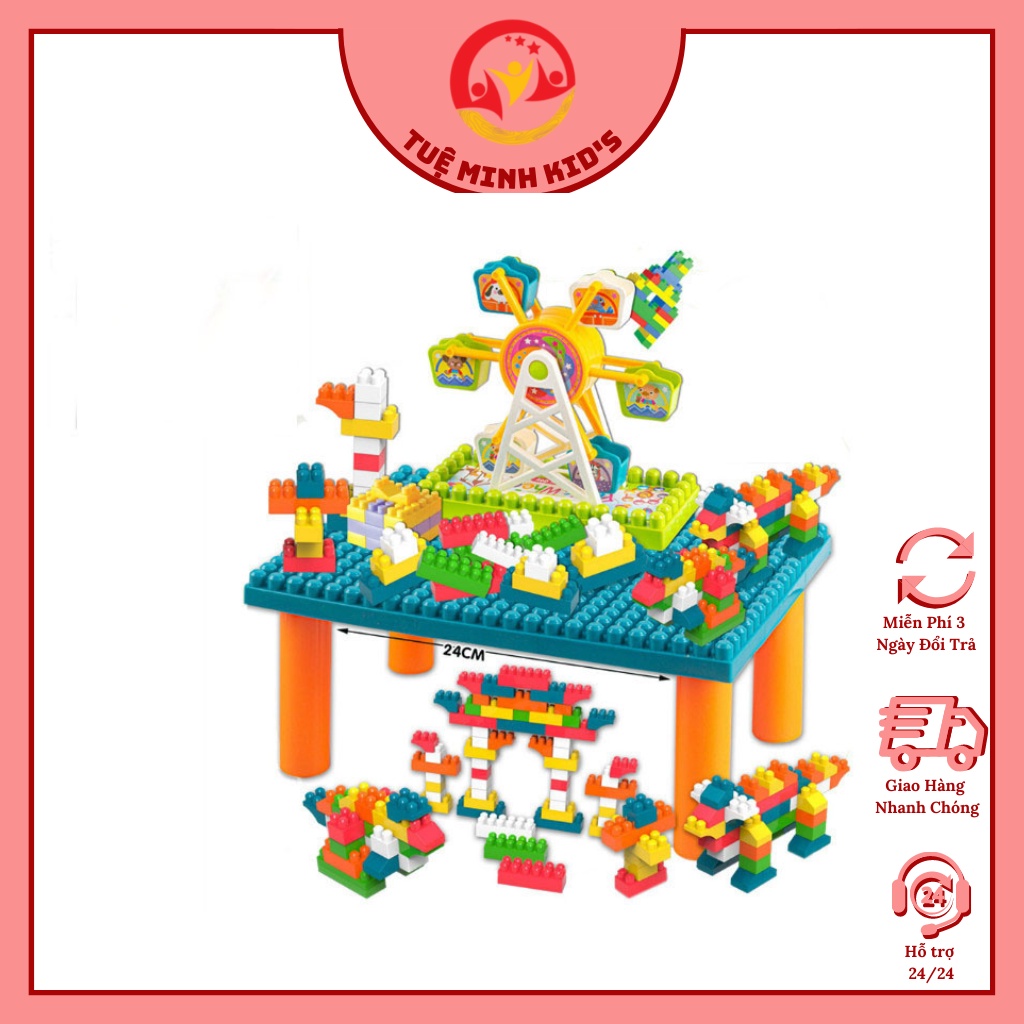Đồ Chơi Ghép Hình Cho Bé Tập Lắp Ghép Luyện Vận Động Tinh Tuệ Minh Kid's